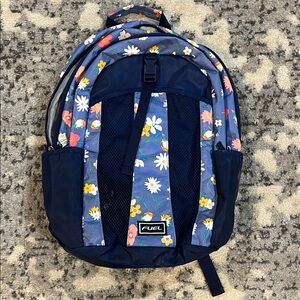 Fuel Kids' Floral Backpack - Blue and Navy